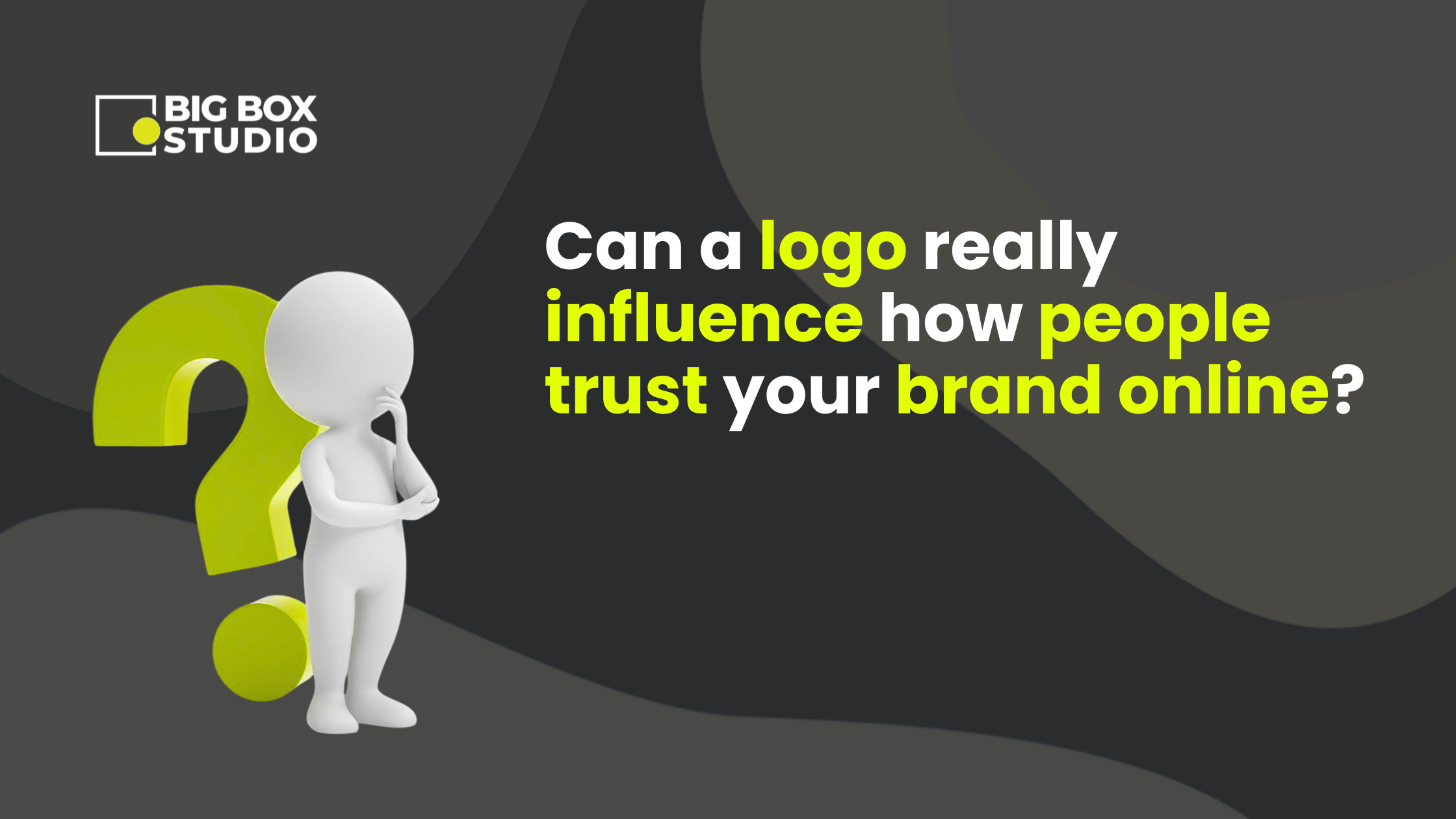 Can a logo really influence how people trust your brand online?