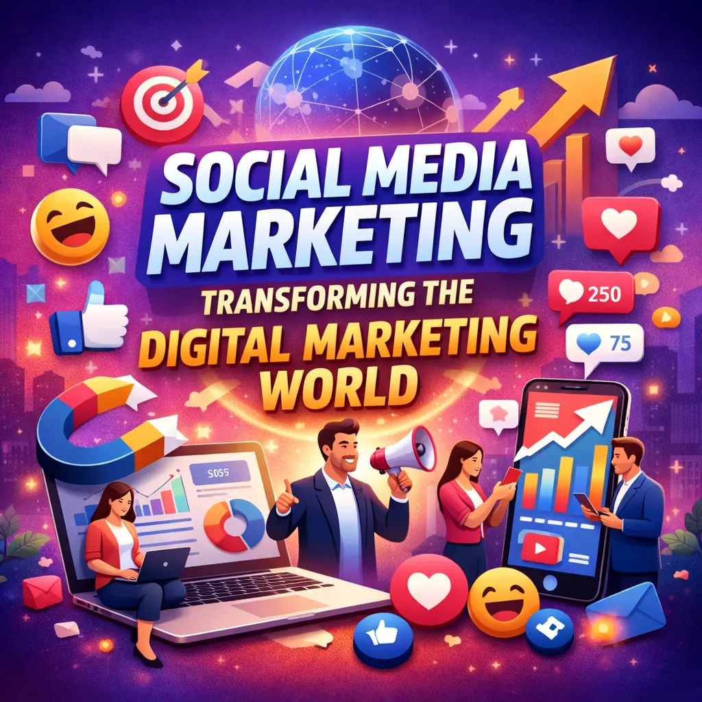 How is social media marketing transforming the digital marketing world