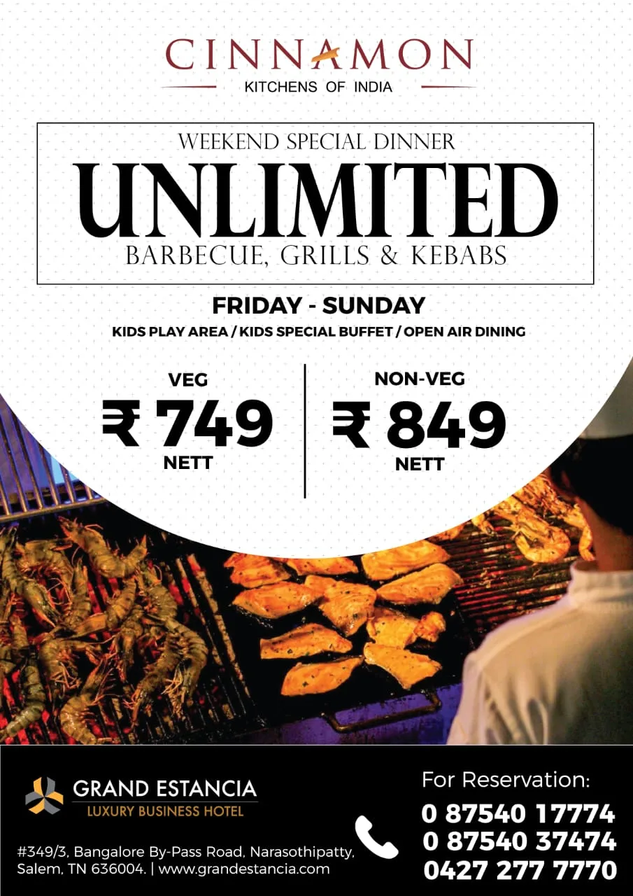 Cinnamon kitchens of India