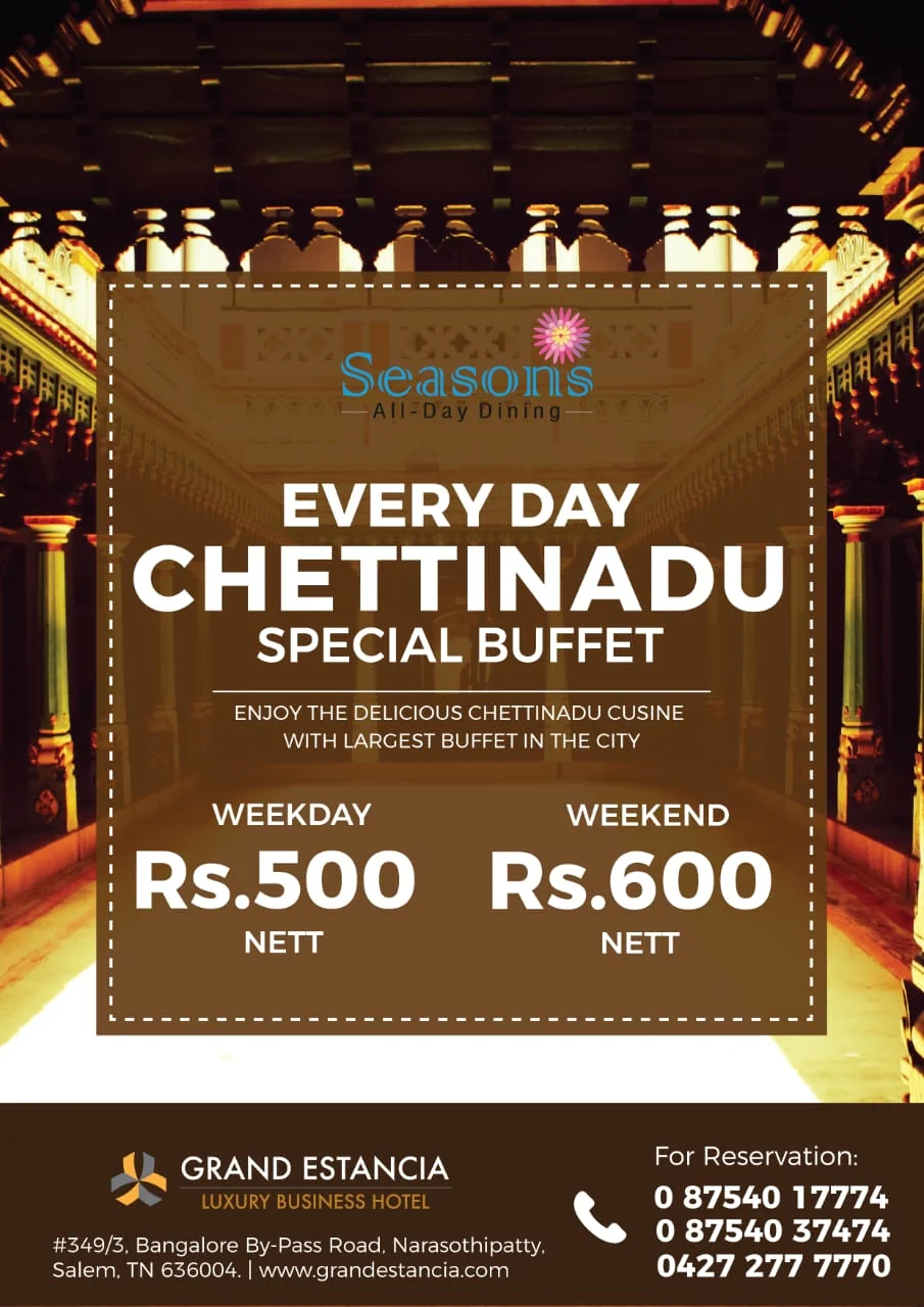 Every Day Chettinadu Special Buffet
