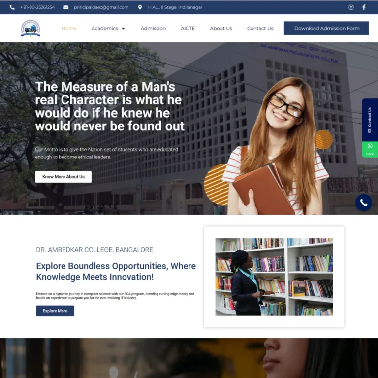 DRbrambedkarcollegewebsite