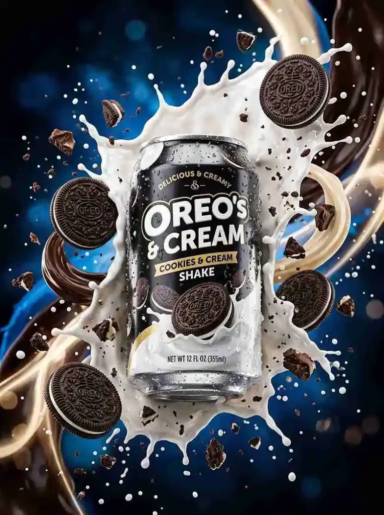 Oreo Milkshake Poster