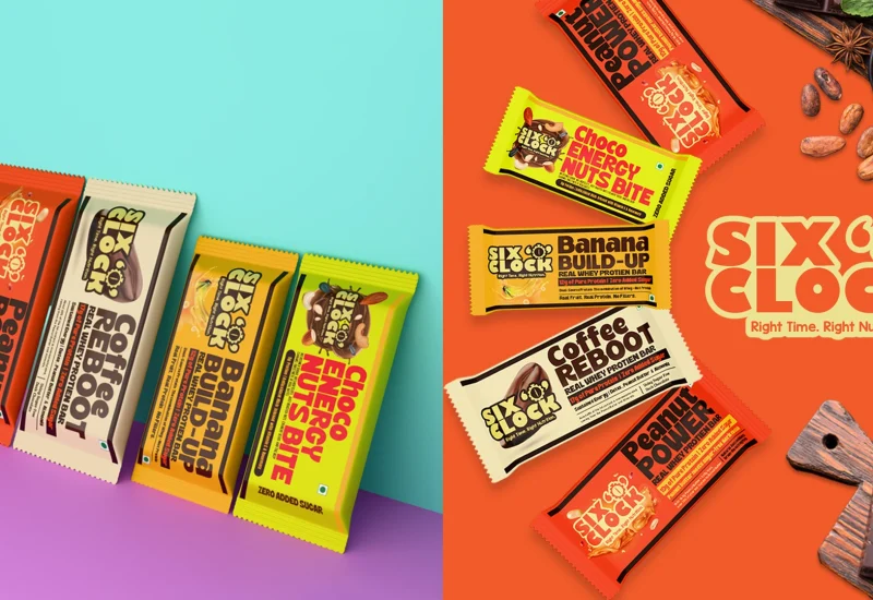 Six O Clock Chocolate Package Design