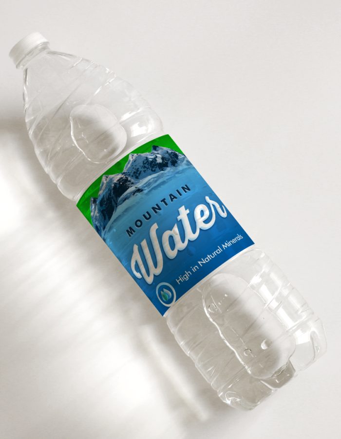 Water Bottle Branding and Packaging Design